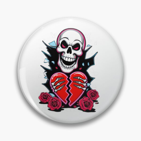 Item preview,  funny valentines day Skeleton  with Broken red hearts,valentine Skeleton,Gothic Valentine designed and sold by Expressions-Sel.
