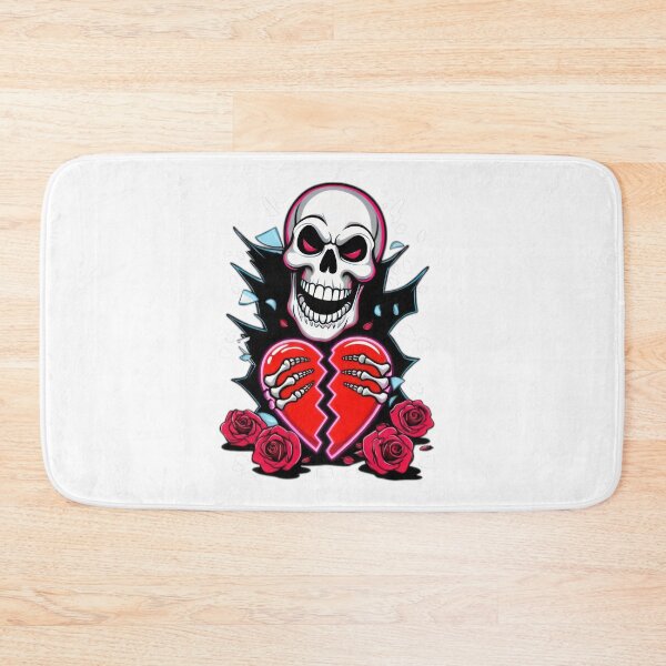 Item preview,  funny valentines day Skeleton  with Broken red hearts,valentine Skeleton,Gothic Valentine designed and sold by Expressions-Sel.