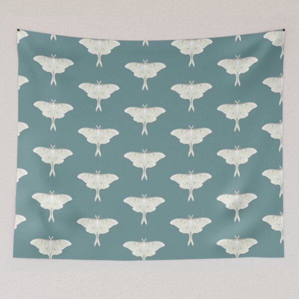 Item preview, white Luna Moth designed and sold by Cedartown.