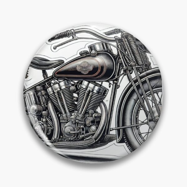 Item preview, Old school vintage motorcycle sticker Vtwin  designed and sold by vdt-shop.