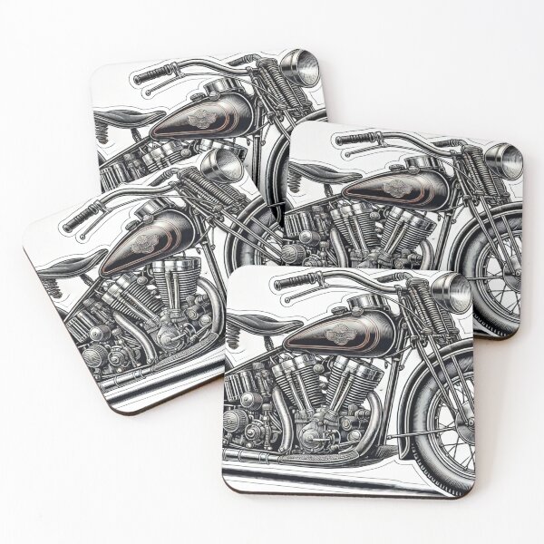 Item preview, Old school vintage motorcycle sticker Vtwin  designed and sold by vdt-shop.