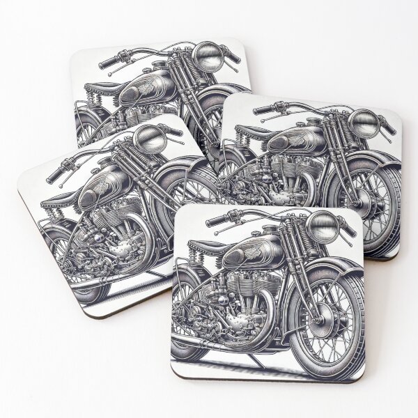 Item preview, Old school vintage motorcycle sticker Vtwin  designed and sold by vdt-shop.