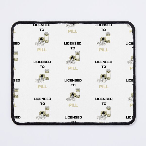 Item preview, Licensed to pill, funny pharmacist quote designed and sold by Merchattack.