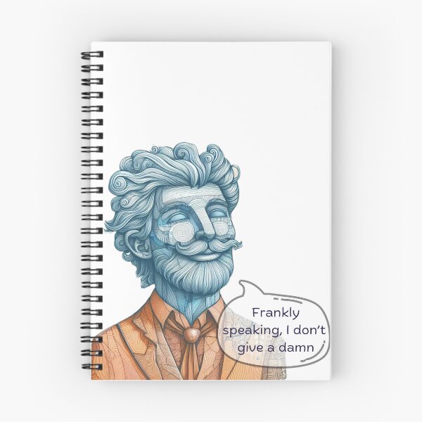 Item preview, Frankly speaking , I don't give a damn... designed and sold by W-McSapa.