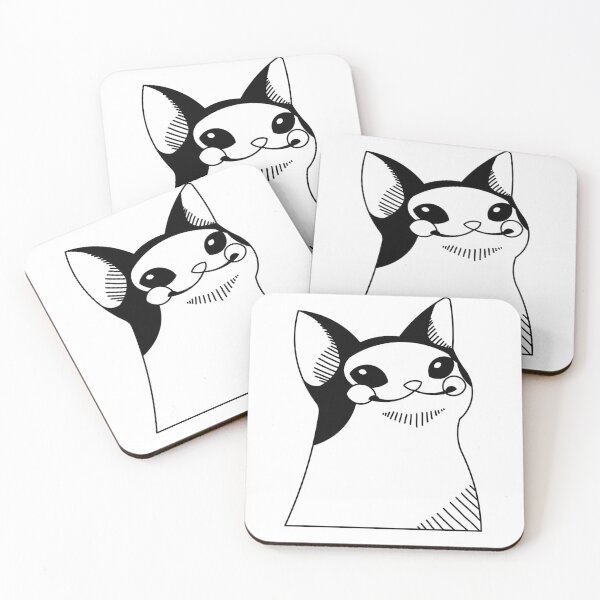Item preview, meme cat designed and sold by Kama black&white.
