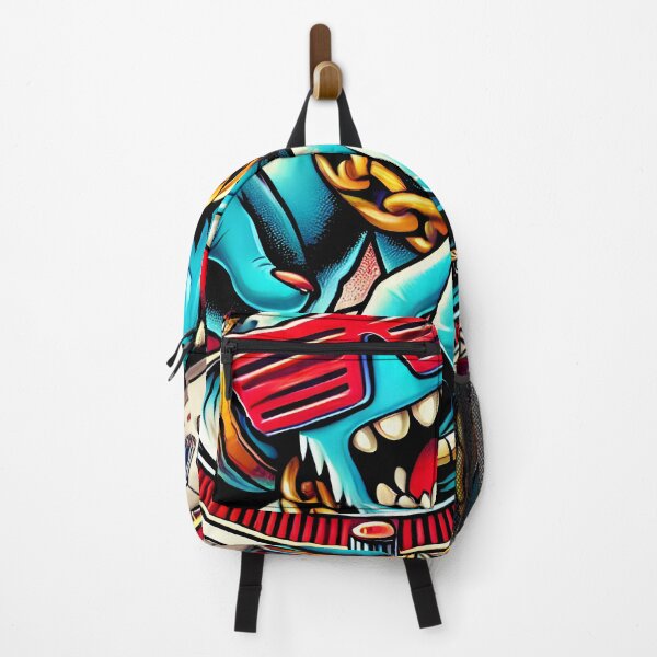 Item preview, Cool DJ Monster Illustration | Vibrant Hip-Hop Music Design | Funny DJ Beast Art for Music Lovers designed and sold by DrawHandArt.