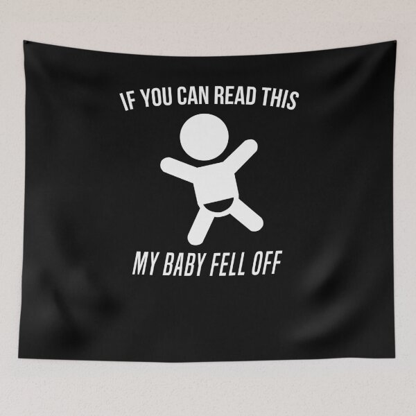 Item preview, If You Can Read This My Baby Fell Off Babywearing T-Shirt designed and sold by LookTwice.
