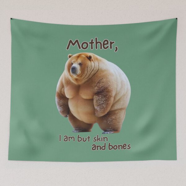 Item preview, Mother, I am but skin and bones designed and sold by CrushArt1.