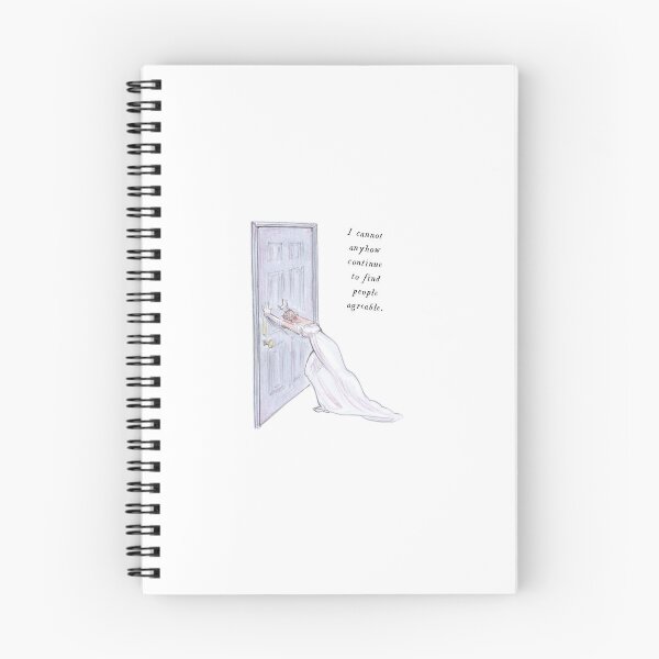 Item preview, Jane Austen quote: I cannot anyhow continue to find people agreable designed and sold by CartoonKate.