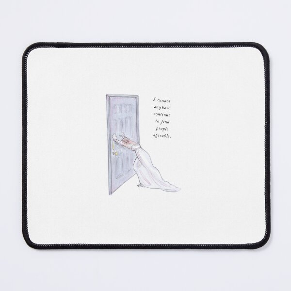 Item preview, Jane Austen quote: I cannot anyhow continue to find people agreable designed and sold by CartoonKate.
