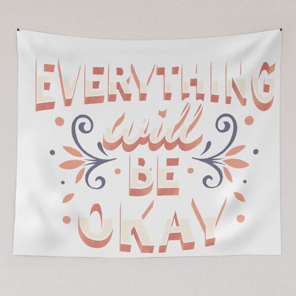 Item preview, everything will be okay designed and sold by theflowergirl14.