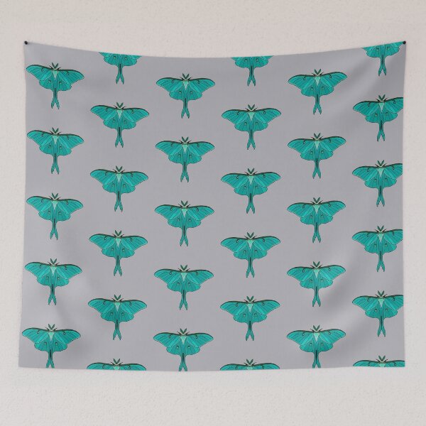 Item preview, blue Luna Moth designed and sold by Cedartown.