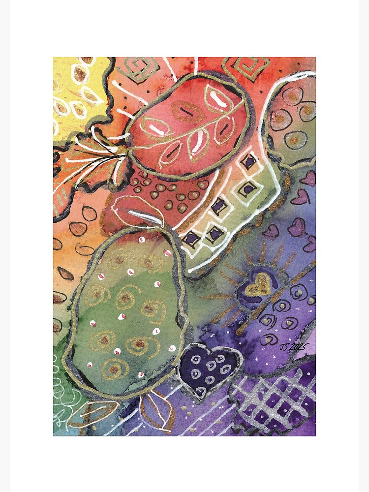 Thumbnail 3 of 3, Journal, Whimsical Kaleidoscope designed and sold by WhimsyWoman.