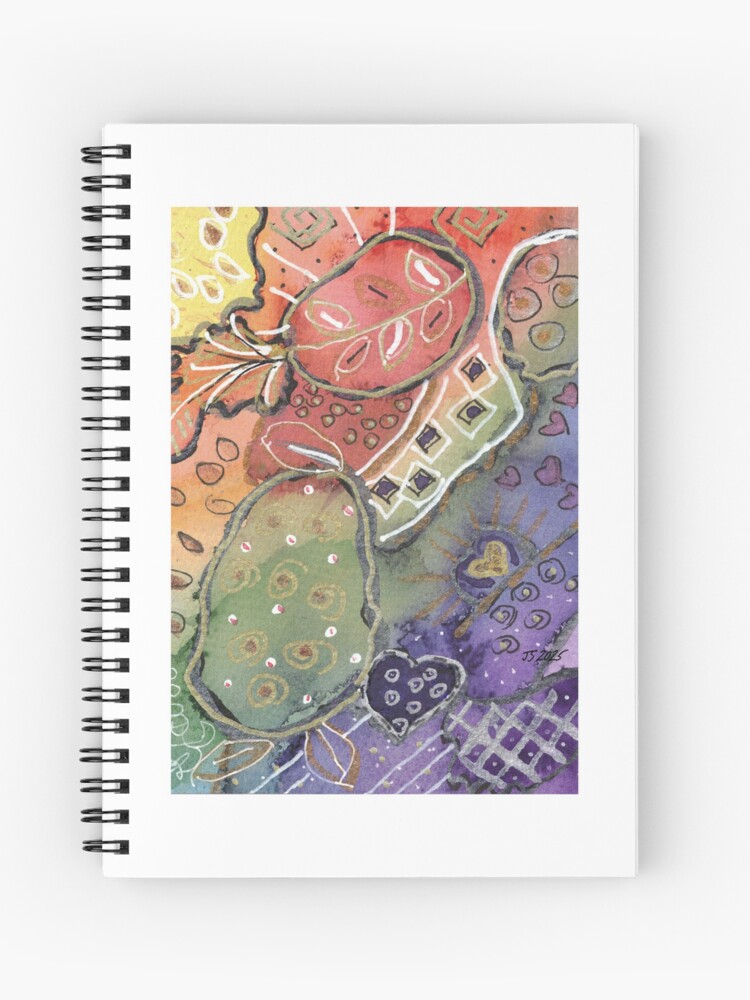 Thumbnail 1 of 3, Journal, Whimsical Kaleidoscope designed and sold by WhimsyWoman.