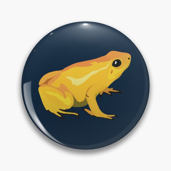 Item preview, Y is for Yellow Poison Dart Frog, Yellow Poison Dart Frog Illustration – Vibrant Tropical Frog Art for Amphibian Lovers designed and sold by PrettylittlepastelUk.