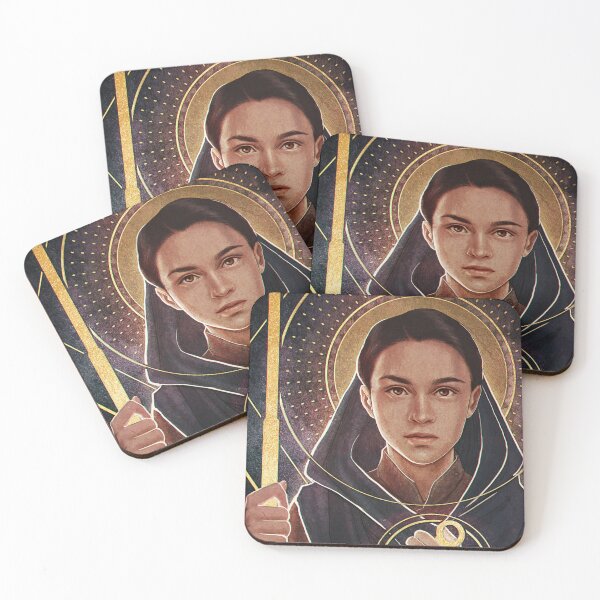 Item preview, Warrior Nun Tarot Series - Beatrice designed and sold by trixdraws.