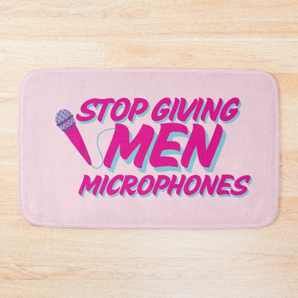 Item preview, Stop Giving Men Microphones designed and sold by baranskini.