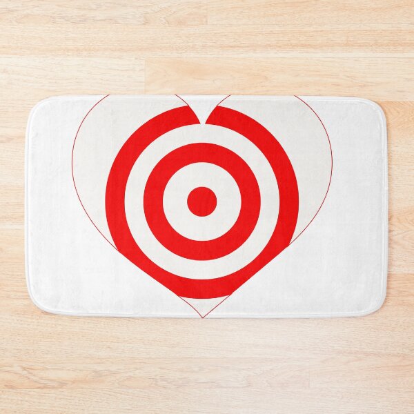 Item preview, Heart-Enclosed Bullseye Chart Vector Illustration designed and sold by dennaibz.