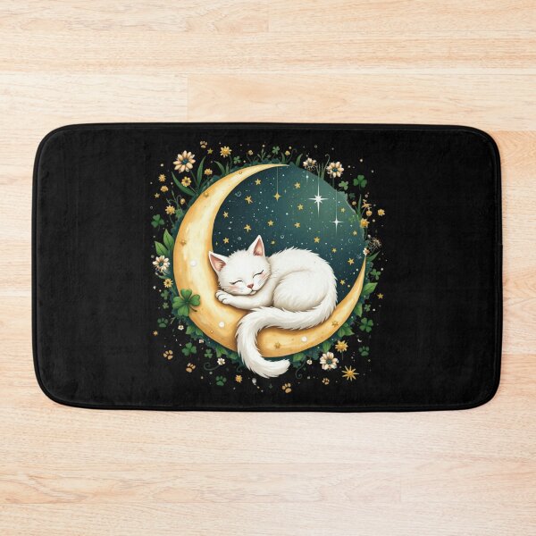 Item preview, Napping Cosmic Kitty designed and sold by Crazy Before Cats.