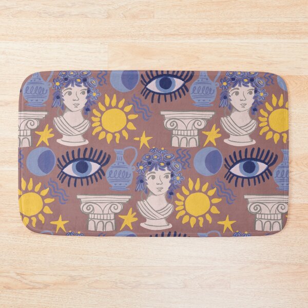 Item preview, Coffee Greco-Roman Dreamscape – Mythological Aesthetic Pattern Illustration Jemma Jamie Skidmore  designed and sold by Jemma Jamie Skidmore.