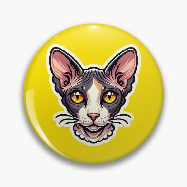 Item preview, Cornish Rex Cat Head  designed and sold by ArtistEmbrace.
