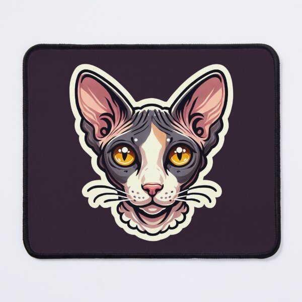 Item preview, Cornish Rex Cat Head  designed and sold by ArtistEmbrace.