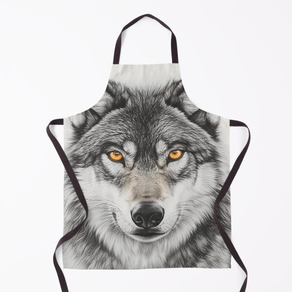 Item preview, Realistic Wolf pencil drawing  designed and sold by Pencil-Art.