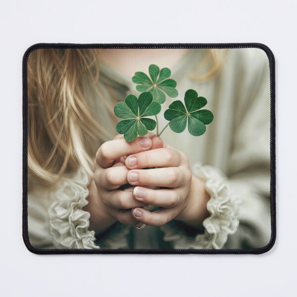 Item preview, Girl With Cluster of Clovers designed and sold by Maria Dryfhout.