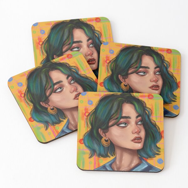 Item preview, The Color Within – A Bright and Playful Portrait designed and sold by creative-pawws .