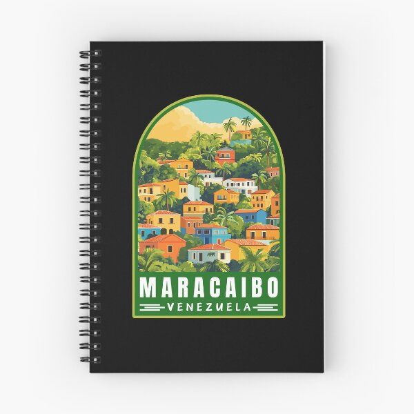 Item preview, Maracaibo in Venezuela Vintage Travel Art Emblem designed and sold by MaateoDesign.