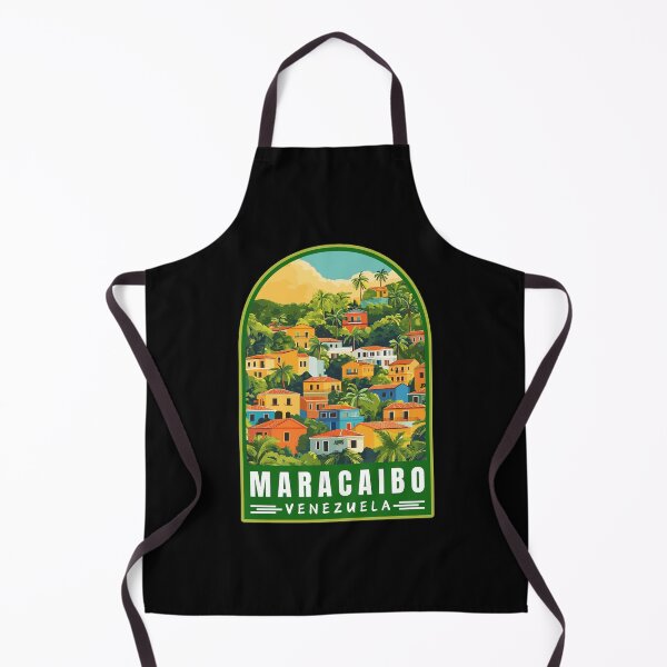 Item preview, Maracaibo in Venezuela Vintage Travel Art Emblem designed and sold by MaateoDesign.