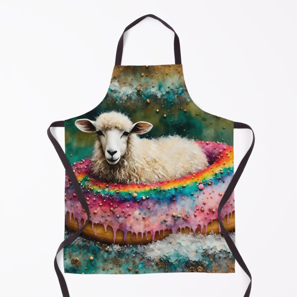 Item preview, Cute Sheep on a Float Trip designed and sold by Angelandspot.
