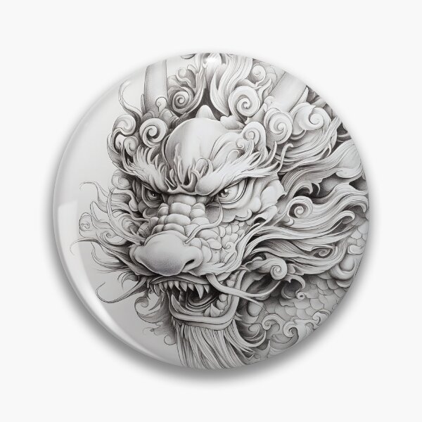 Item preview, Realistic Chinese Dragon designed and sold by Pencil-Art.