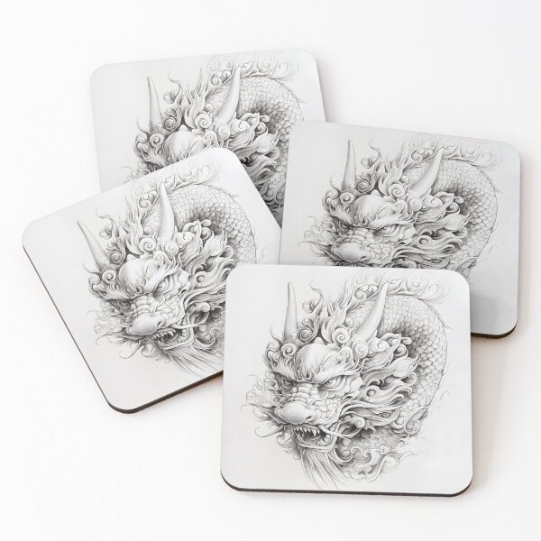 Item preview, Realistic Chinese Dragon designed and sold by Pencil-Art.