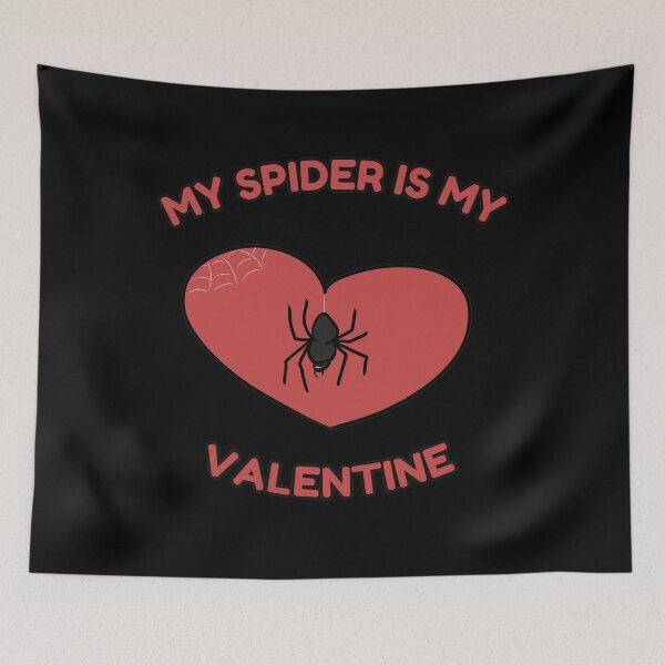 Item preview, My Spider Is My Valentine designed and sold by HugSomeNettles.