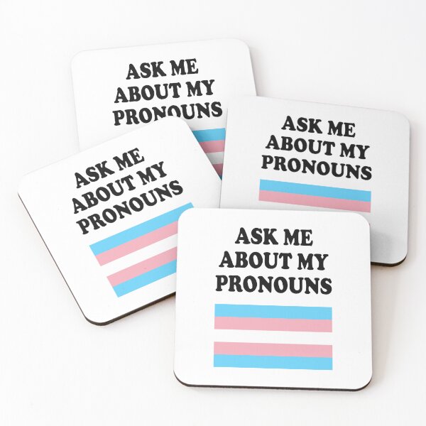 Item preview, Trans Pronouns designed and sold by Inspirationmotivation.