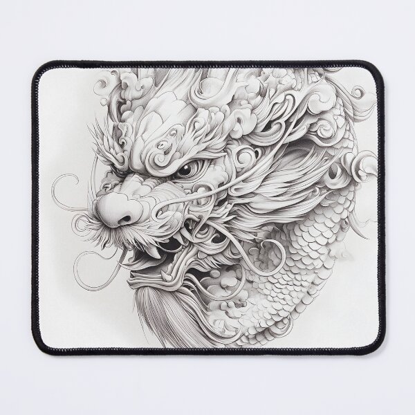 Item preview, Realistic Chinese Dragon designed and sold by Pencil-Art.