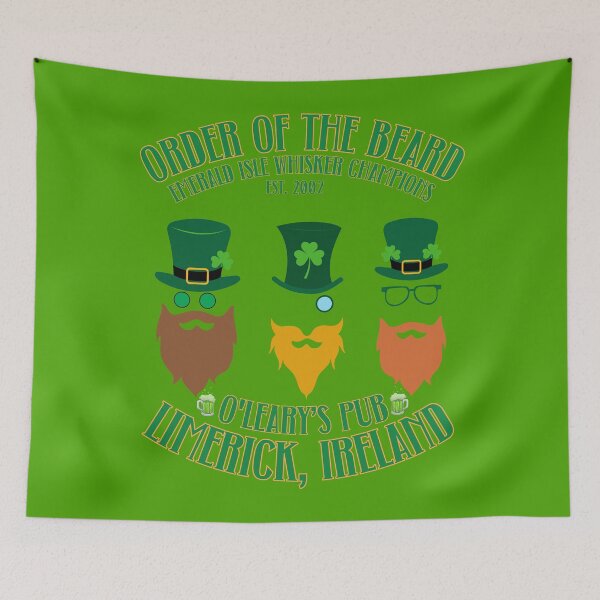 Item preview, Orden de la Barba - Día de San Patricio designed and sold by FaeryNuff.