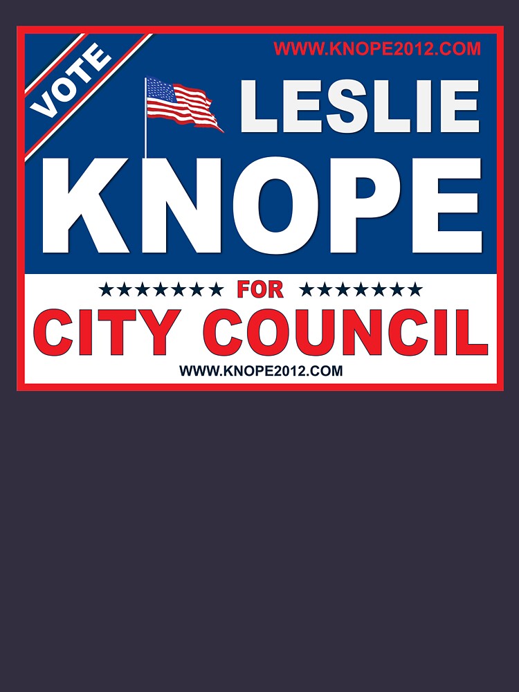 Vote Leslie Knope 2012 by samuelhopper