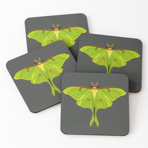 Item preview, green art nouveau Luna Moth designed and sold by Cedartown.