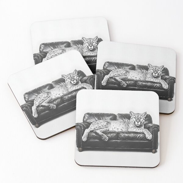 Item preview, Realistic pencil drawing of a cougar designed and sold by Pencil-Art.