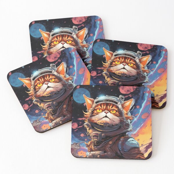 Item preview, space cat designed and sold by redmoon64.