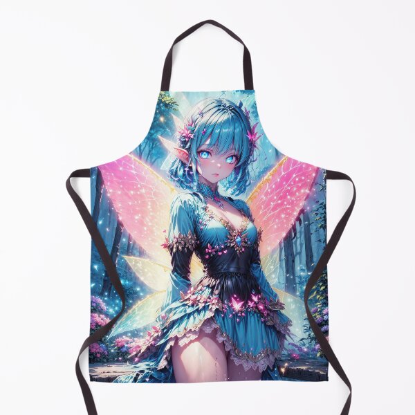 Item preview, Manga glowing fairy in magical forest designed and sold by TheArtistOf2022.