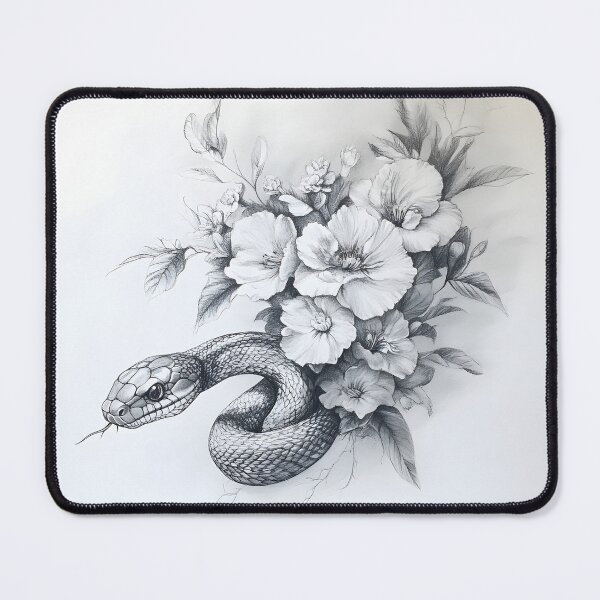 Item preview, Realistic Snake drawing designed and sold by Pencil-Art.