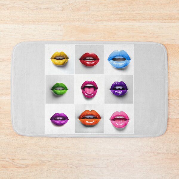 Item preview, Vivid lips, colorful lips composition designed and sold by silent-violin.