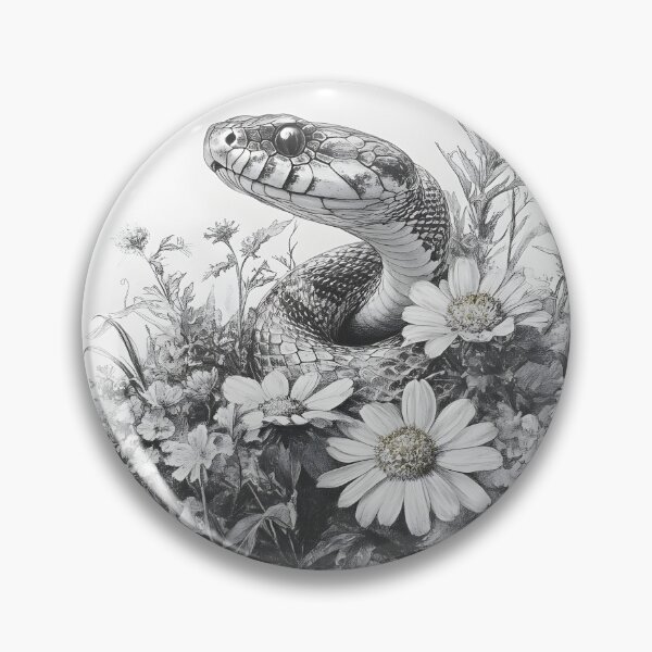 Item preview, Realistic Snake drawing designed and sold by Pencil-Art.