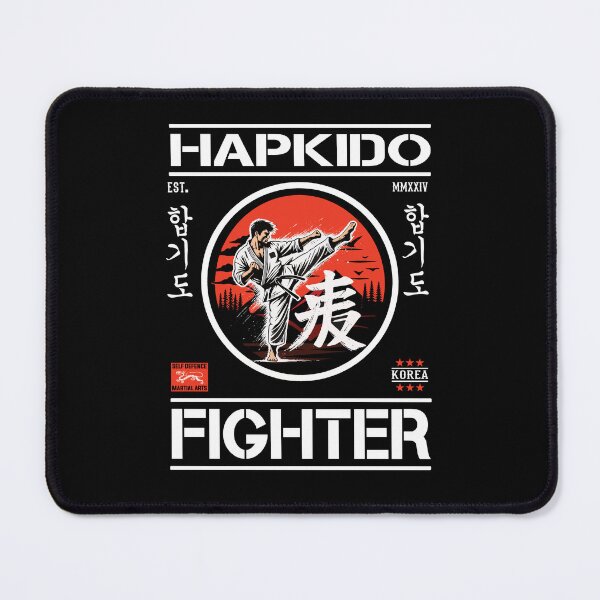Item preview, Hapkido Fighter – Strength & Technique in Martial Arts Design designed and sold by RetroMaritalArt.