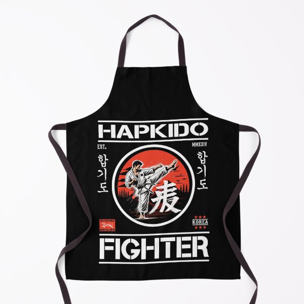 Item preview, Hapkido Fighter – Strength & Technique in Martial Arts Design designed and sold by RetroMaritalArt.