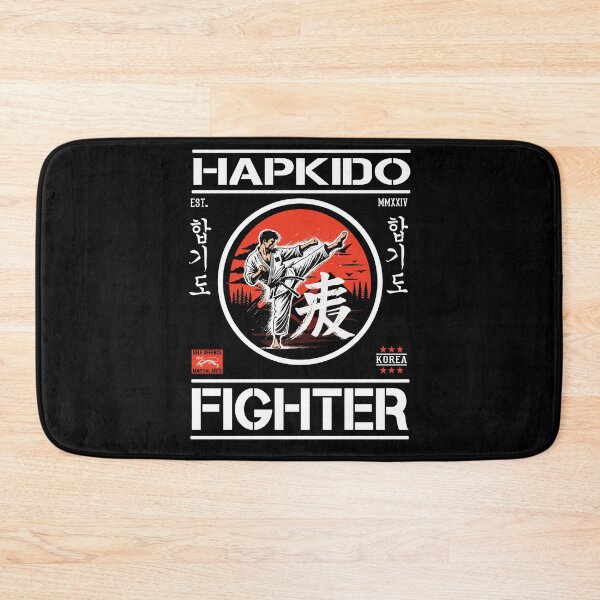 Item preview, Hapkido Fighter – Strength & Technique in Martial Arts Design designed and sold by RetroMaritalArt.