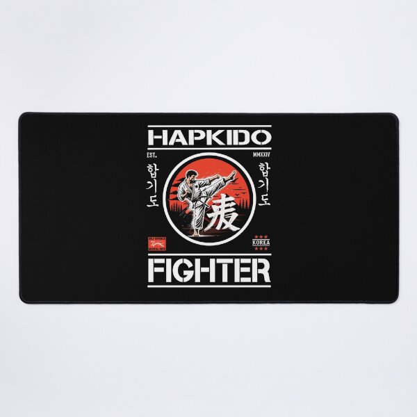 Item preview, Hapkido Fighter – Strength & Technique in Martial Arts Design designed and sold by RetroMaritalArt.